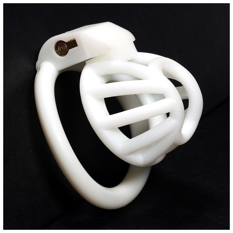 CockLock Cage de chasteté Walda 4.5 x 3.2cm Blanc